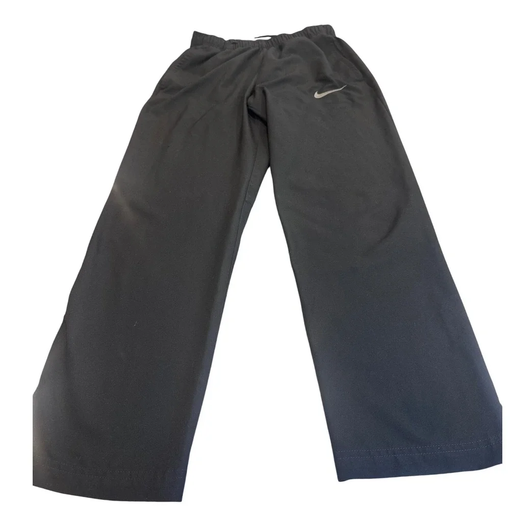 Nike Dri-FIT Mens Black Straight Leg Athletic Training Pants Size M RN 56323